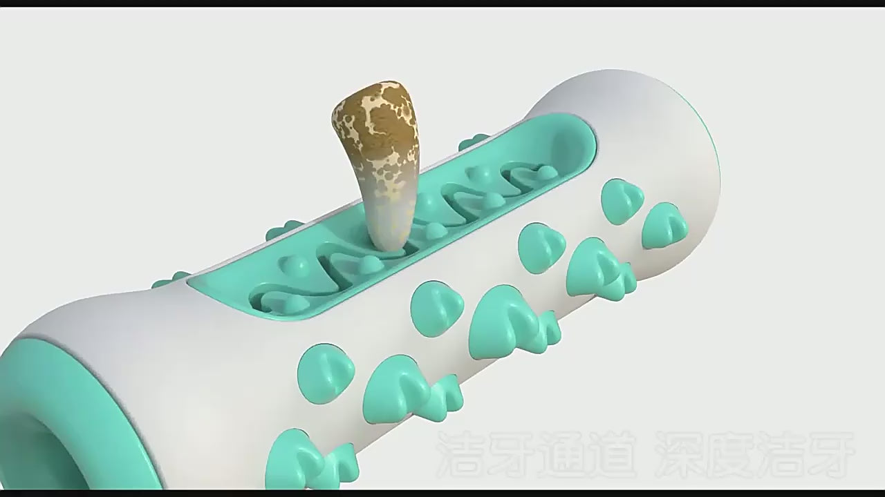Dog Teeth Cleaning Bone Toy-A